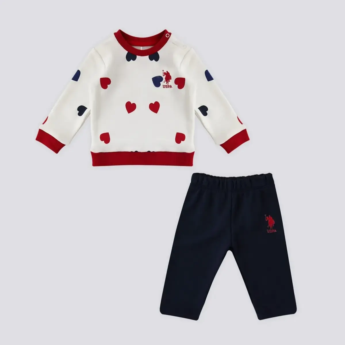 U.S. Polo 2li Takım Vanilya