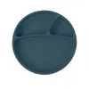 OiOi Porsiyon Vakumlu Mama Tabağı Deep Blue