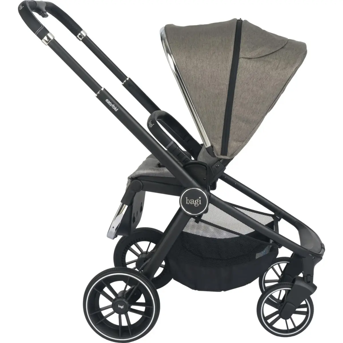 Bagi Easyfold 3S Bebek Arabası Light Grey