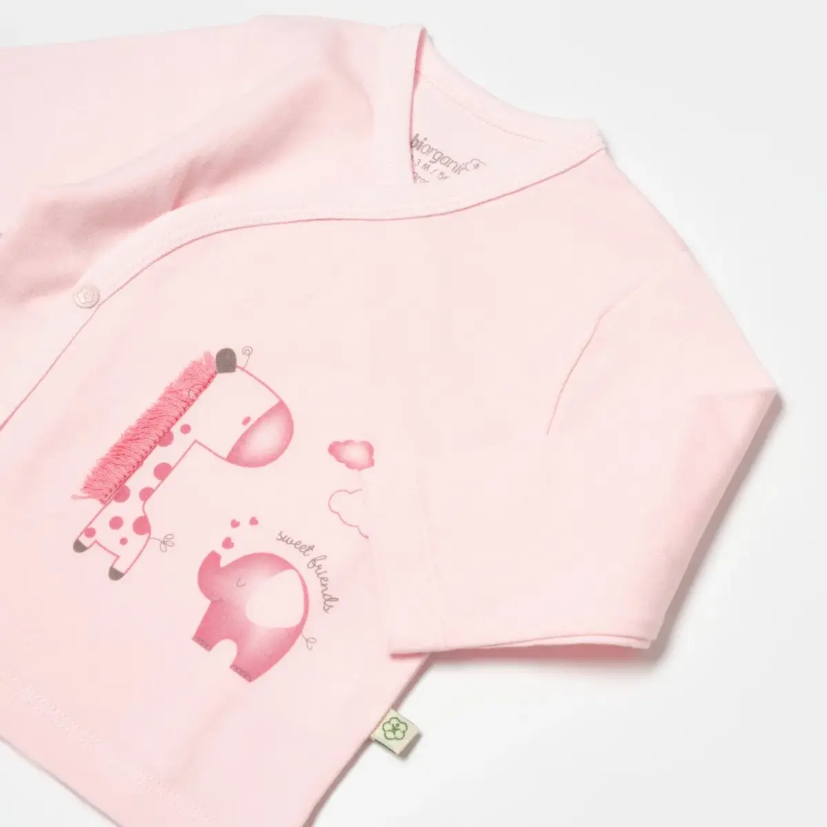 Bibaby Organik Külot 3lü Sweet Friends Pembe