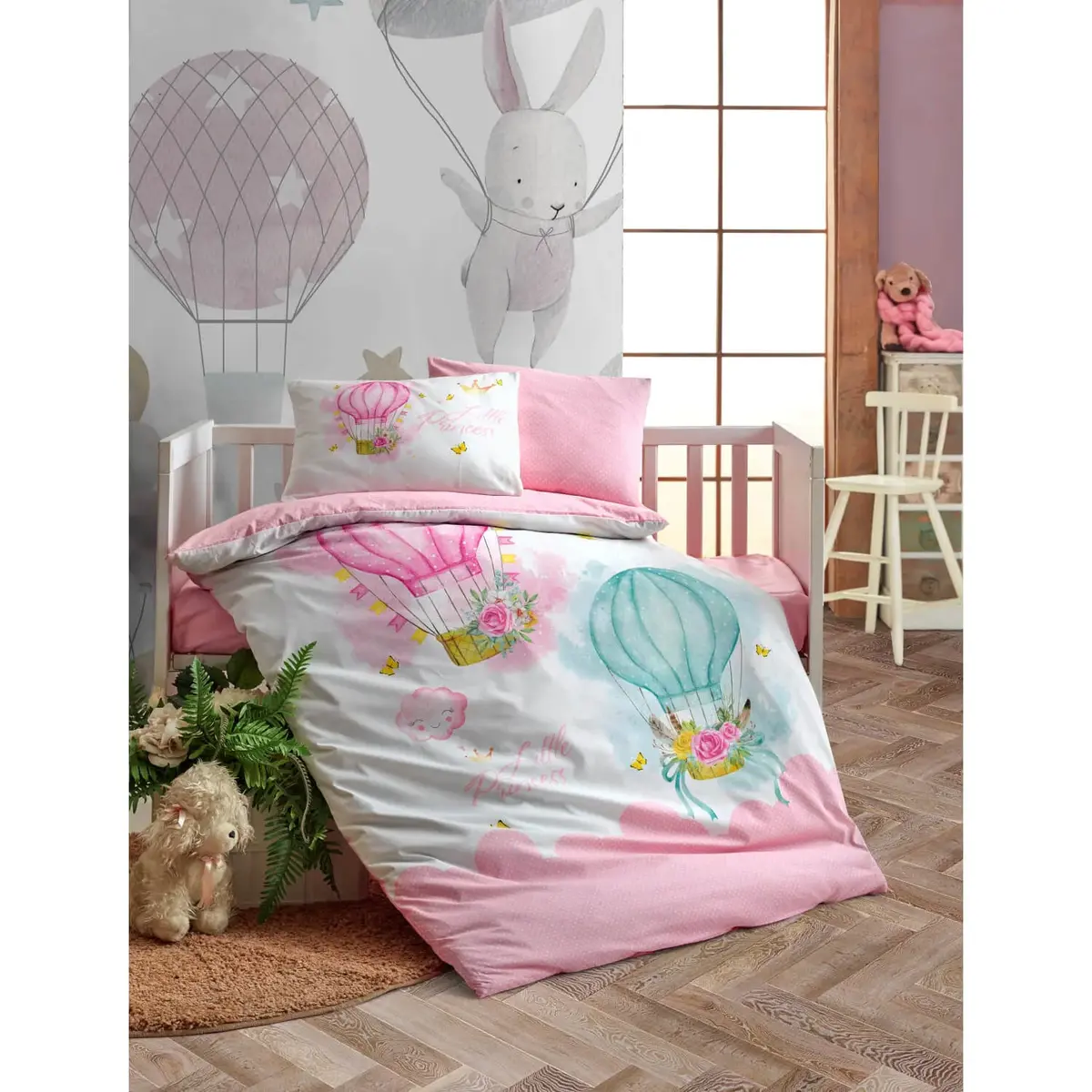 Cottonbox Bebek Nevresim Takımı Little Princess Pembe
