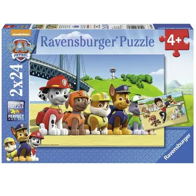 Ravensburger 2x24 Parçalı Puzzle Paw Patrol-090648