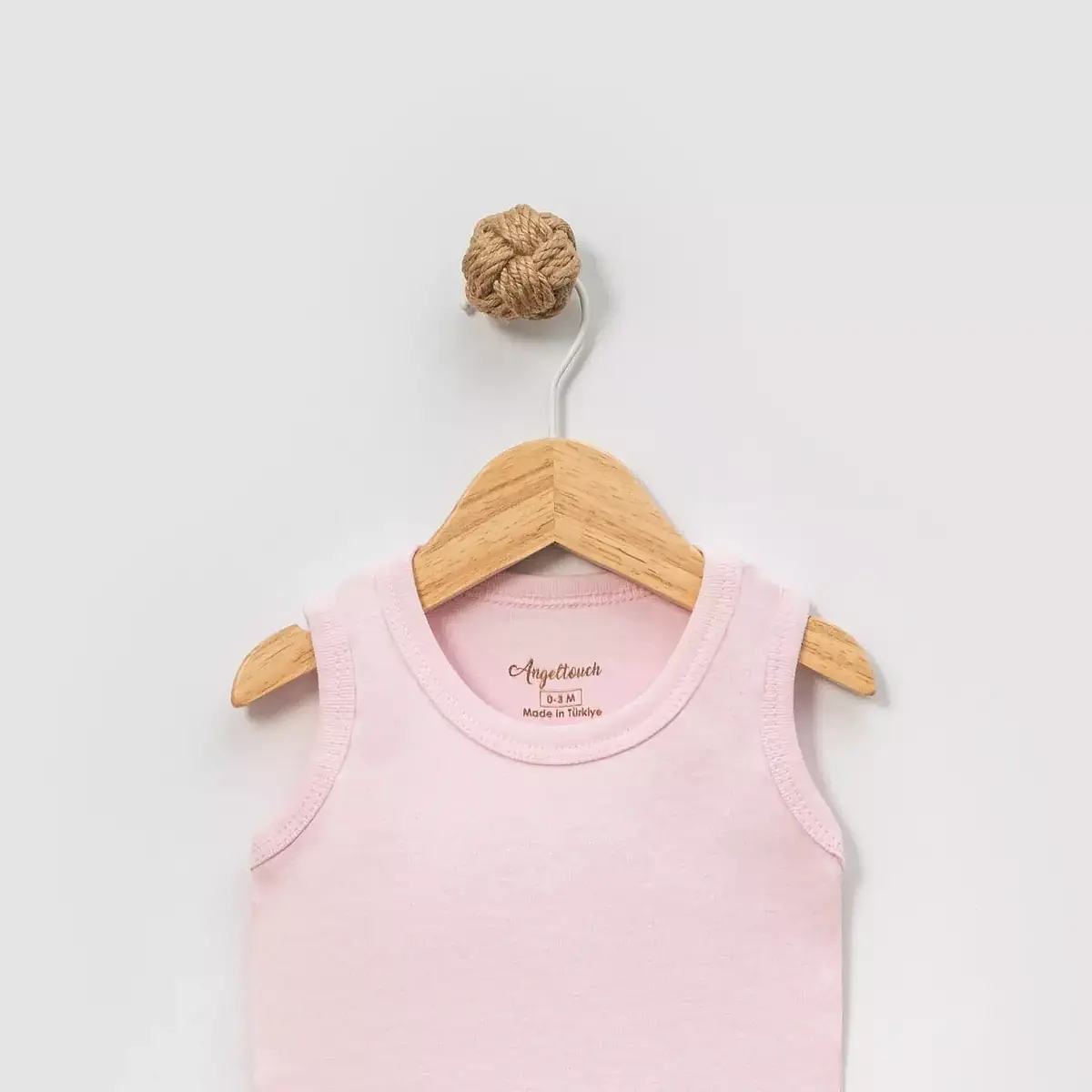 Angeltouch Body Askılı Penye Pembe
