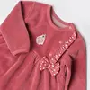 Bibaby Elbise Kadife Organik Little Love Rose Dry