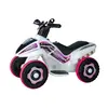 Akülü Atv 6 Volt Pembe Beyaz
