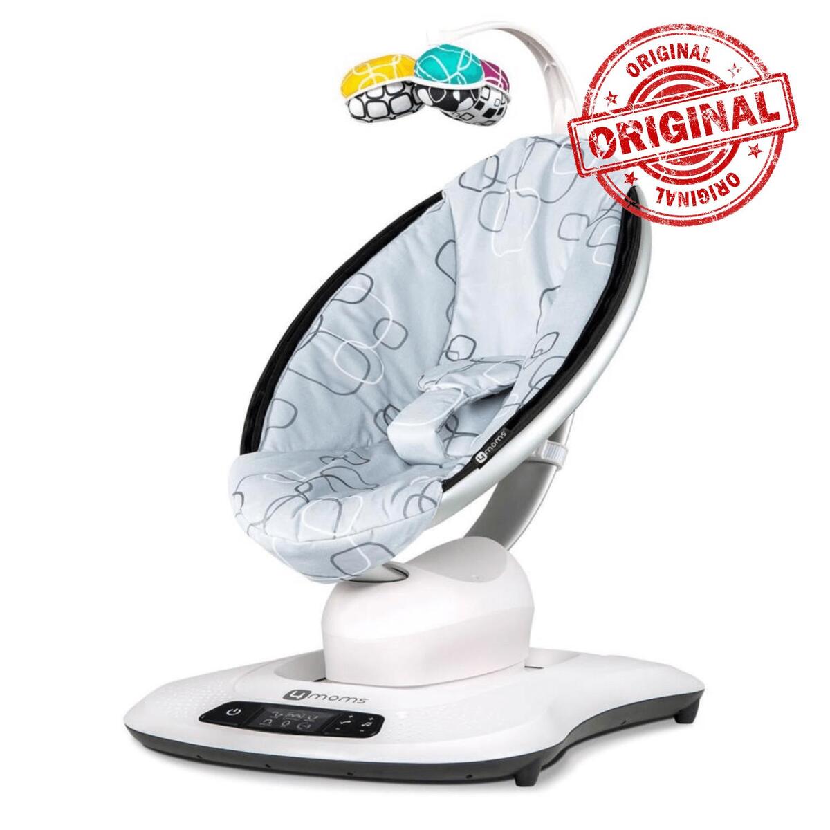 4moms Mamaroo 4.0 App Elektrikli Ana Kucağı Silver Plush