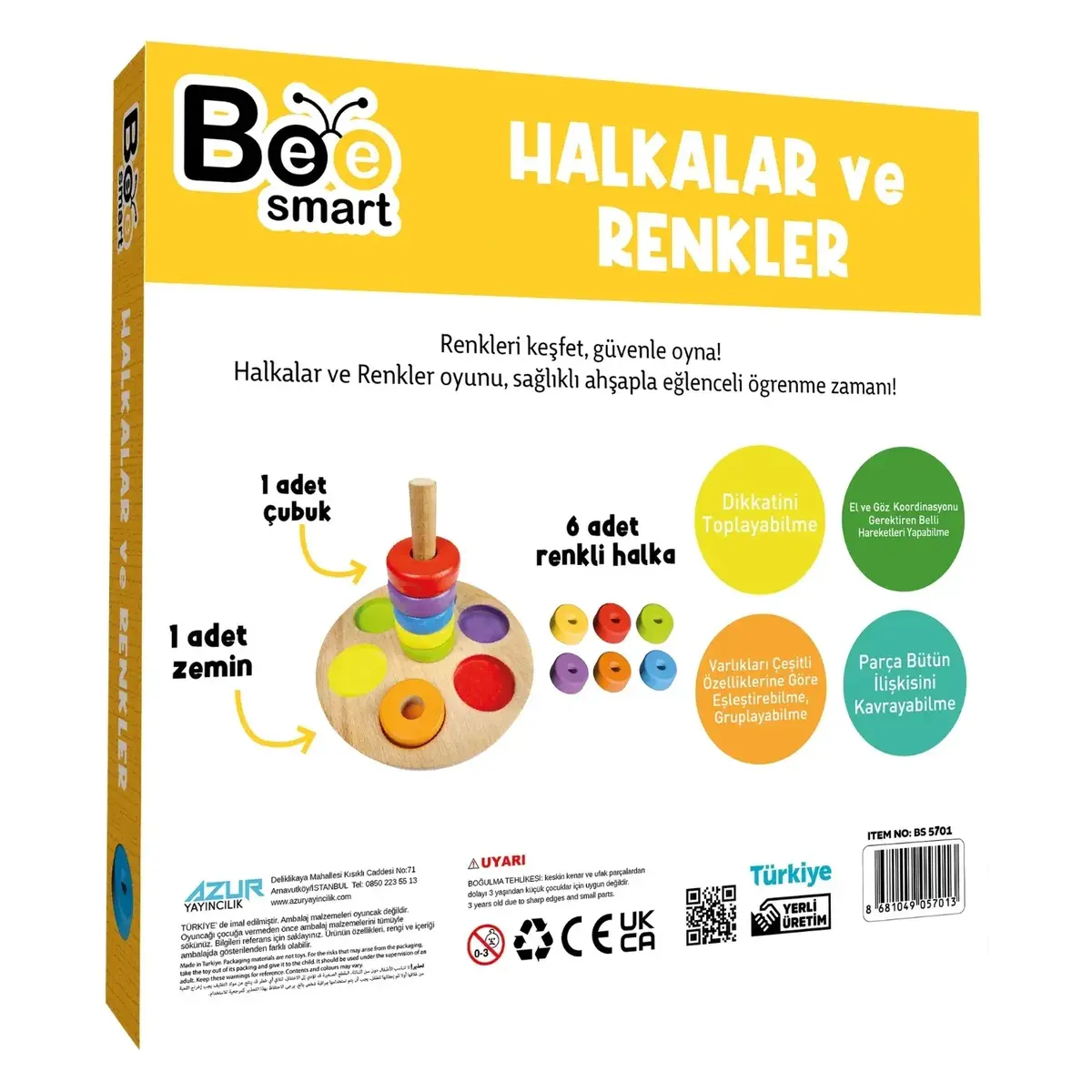 Bee Smart Halkalar Ve Renkler