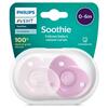 Philips Avent SCF099/22 Soothie Silikon Emzik 2li 0+ Ay Kız