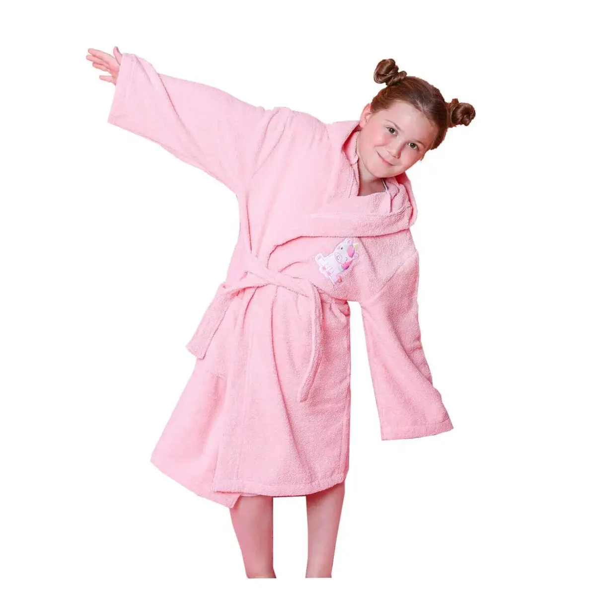 Bibaby Organik Bornoz Unicorn Pembe Bibaby Organik Bornoz Unicorn Pembe