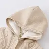 Bibaby Hırka Triko Desenli Welsoftlu Bej