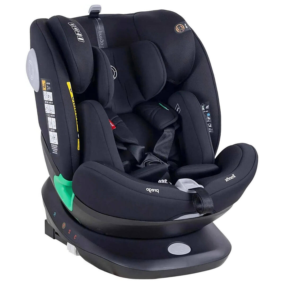 Prego Q9004 Tronfix I-Size Oto Koltuğu 0-36 Kg Siyah