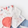 Bibaby Organk Zıbın Takımı Battaniyeli Tüllü Wild Flowers Coral