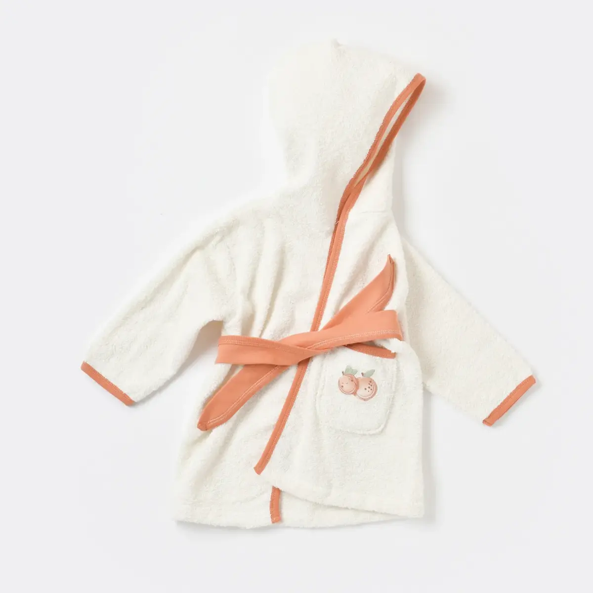 Bibaby Organik Bornoz Takımı Summer Fruit Caramel