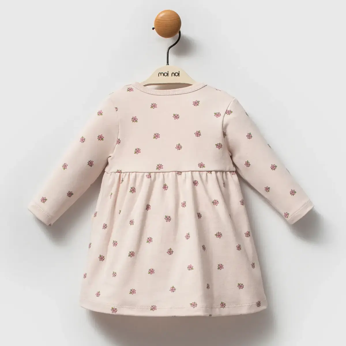 Moi Noi Elbise Flowers Mürdüm