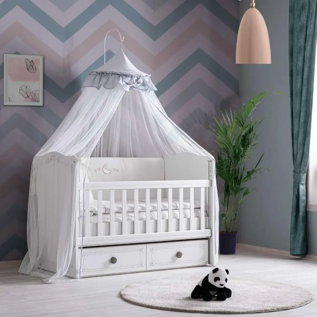 Kanz Royal Sallanır Bebek Karyola 70x130