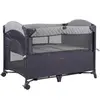 Prego 8041 Miami Basic Anne Yanı Oyun Parkıı 70x110 cm Gri