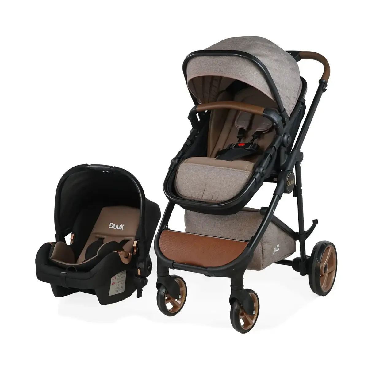 Duux Hill Travel Sistem Bebek Arabası Kahve Duux Hill Travel Sistem Bebek Arabası Kahve