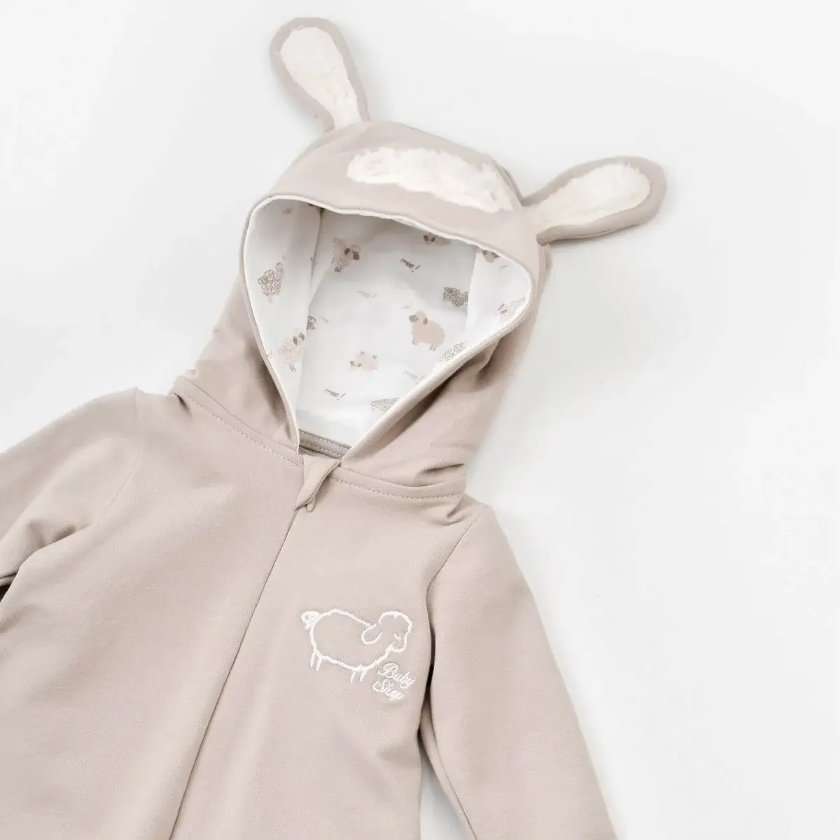 Bibaby Organik Tulum Curly Sheep Bej