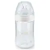 Nuk Silikon Emzikli Nature Sense PP Biberon 260 ml Beyaz