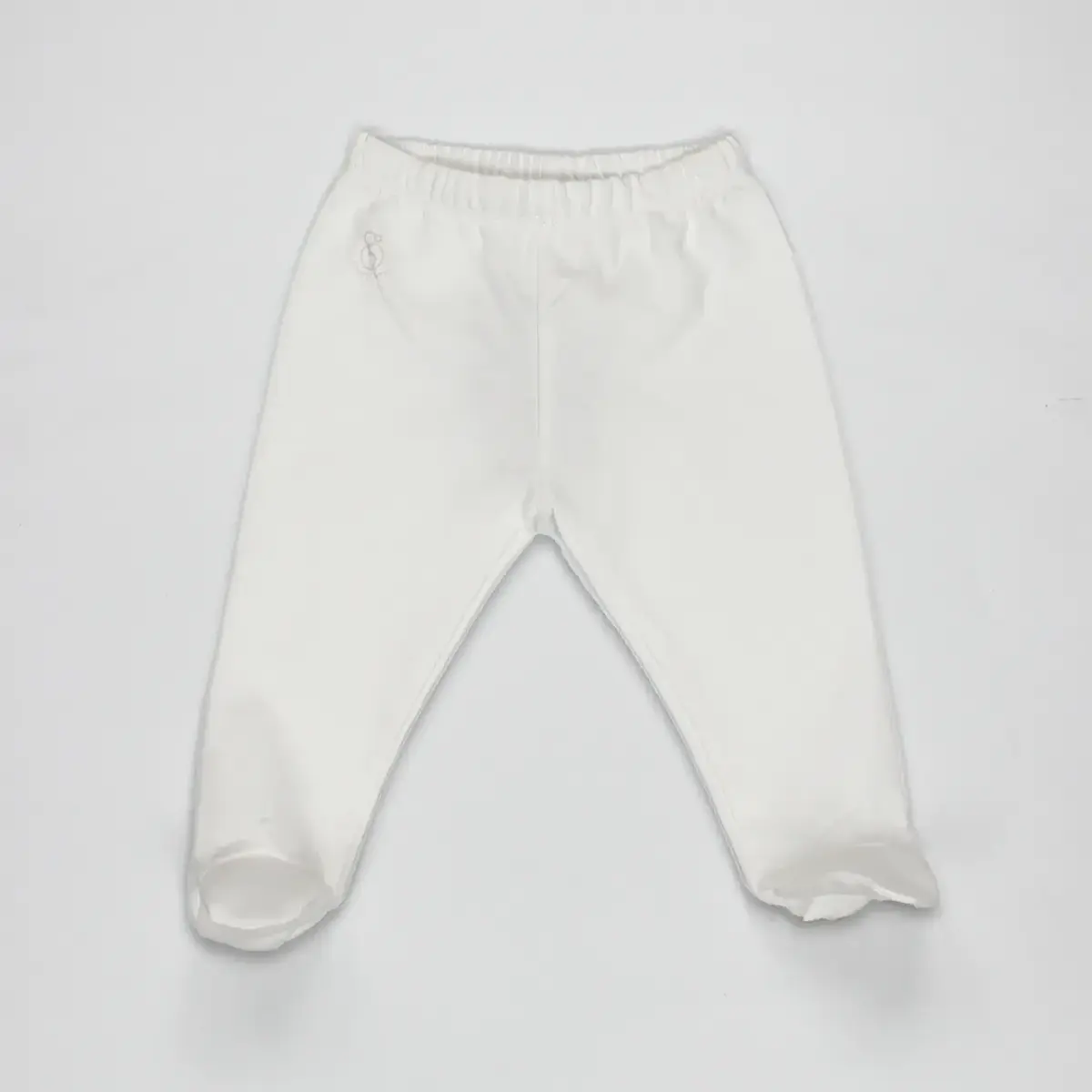 Bistyle Pantolon Patikli Natural Basic Style Ekru