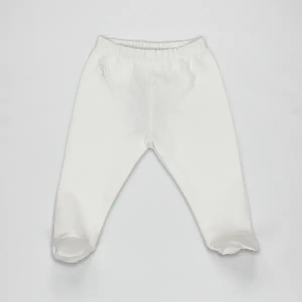 Bistyle Pantolon Patikli Natural Basic Style Ekru