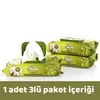 Sleepy Islak Mendil 3x50li Zeytinyağı ve Pamuk x3