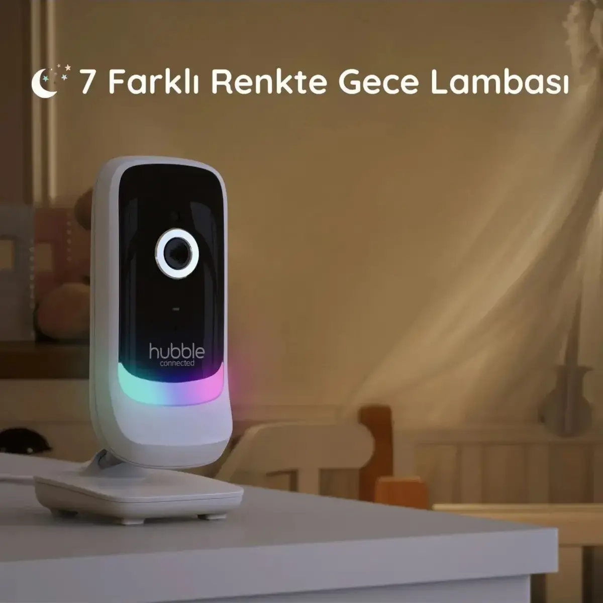 Hubble Nursery View Glow 2,8 inç Dijital Bebek Kamerası