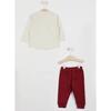 U.S Polo 3lü Takım Bordo