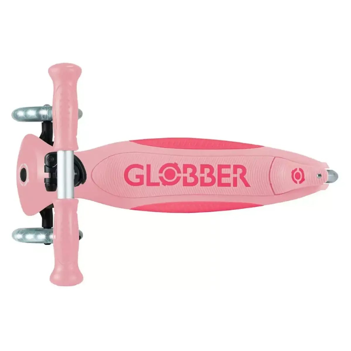 Globber Elite Deluxe Işıklı Scooter Pastel Pembe