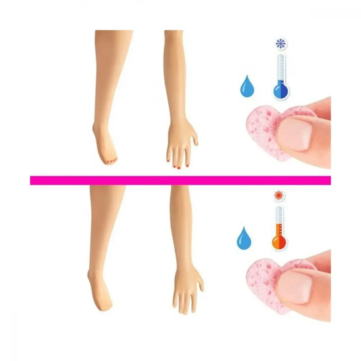 Barbie Sağlıklı Tırnak Bakımı Oyun Seti