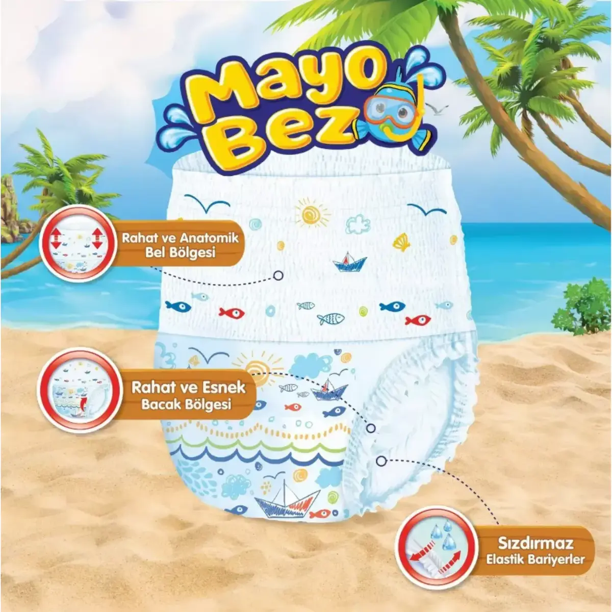 Molfix Mayo Bez 5-6 numara 14+ Kg 10 adet