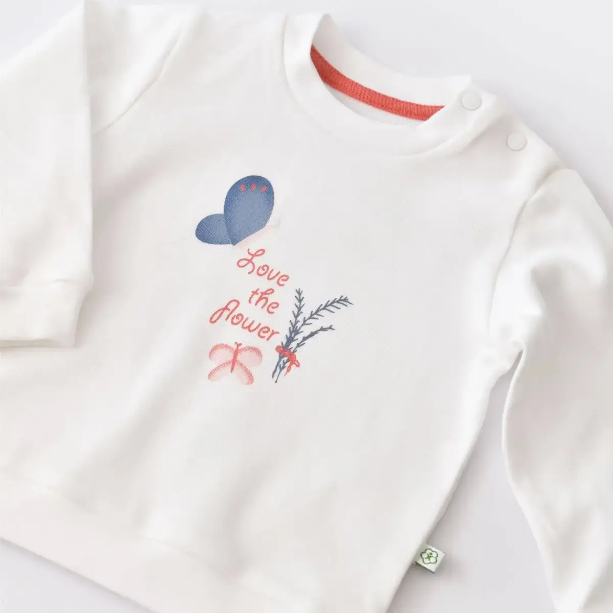 Bibaby Organik 3lü Takım Wild Flowers Coral