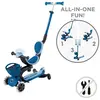 Globber Go Up Baby 360 Işıklı Scooter - Pastel Mavi