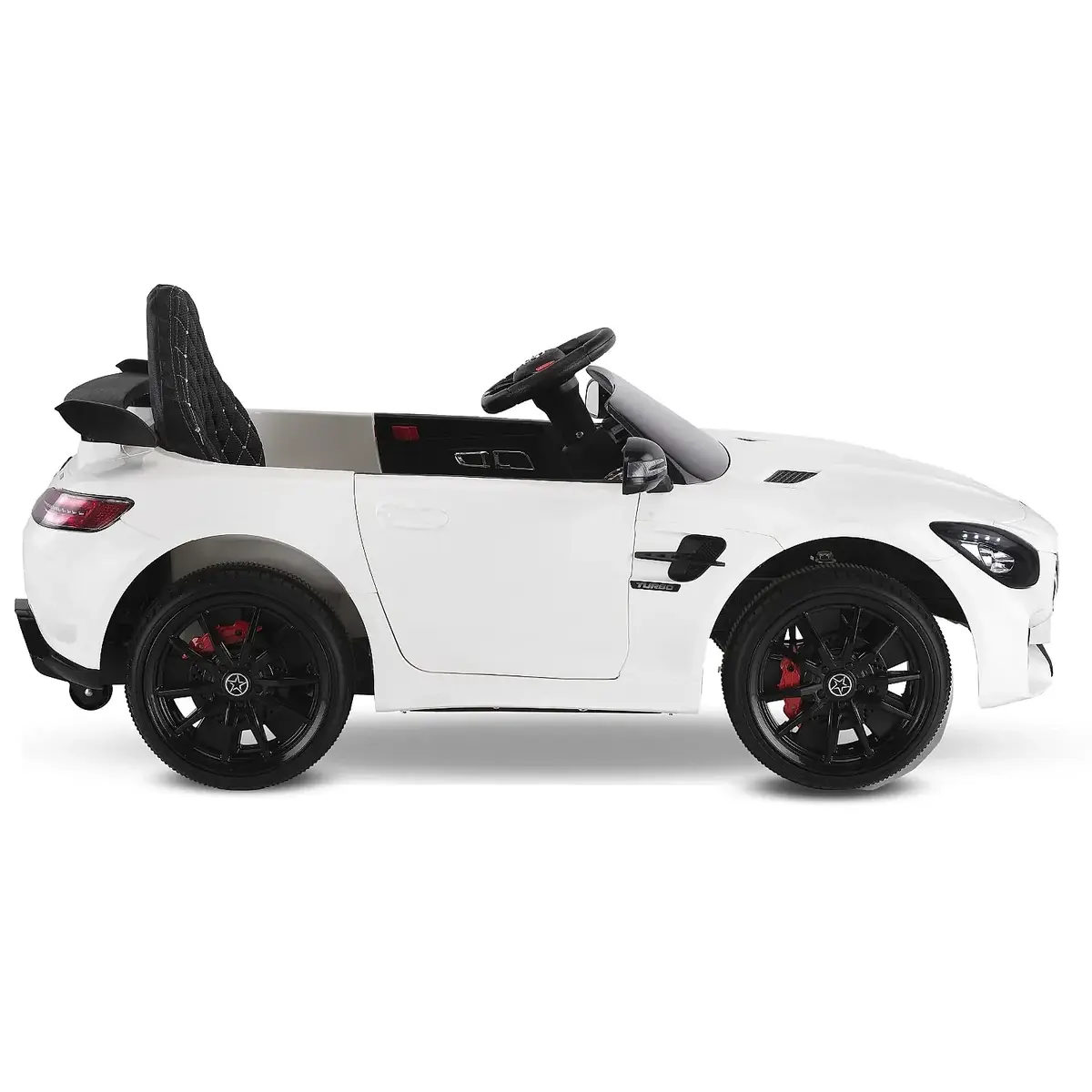 Babyhope 444 GTR Sport Akülü Araba Beyaz 12V