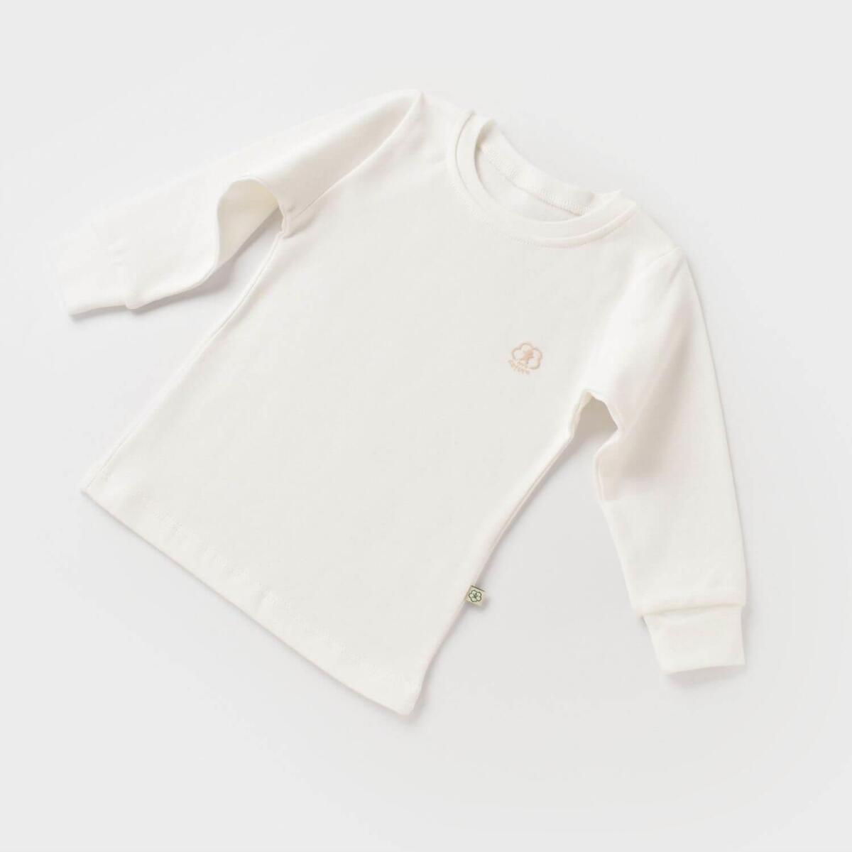 Bibaby Organik Sweatshirt Little Basic Ekru