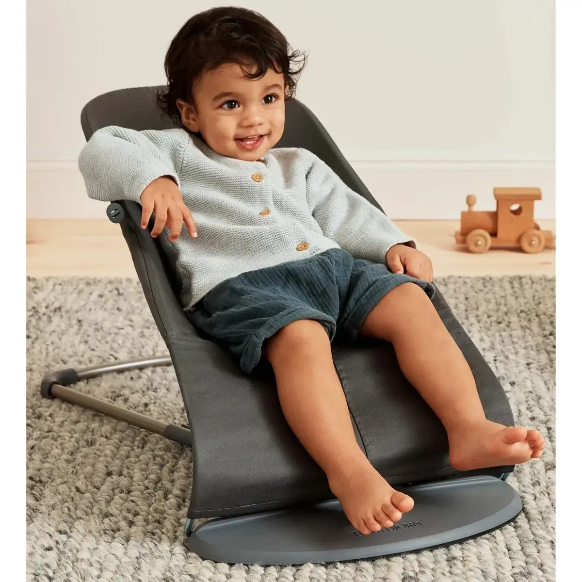 Babybjörn Bliss Ana Kucağı Petal Cotton Woven Anthracite