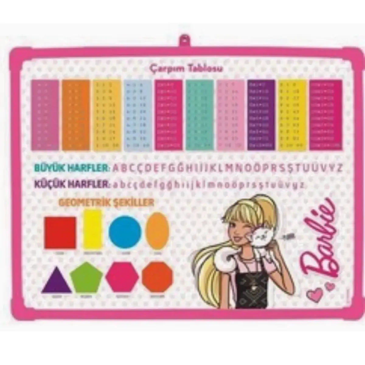 Barbie Abaküslü Yazı Tahtası