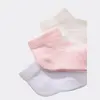 Bibaby Organik Çorap Soket 3lü Summer Pembe