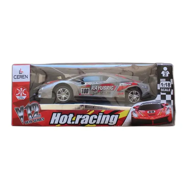 Uzaktan Kumandalı Işıklı Yarış Arabası 1:18