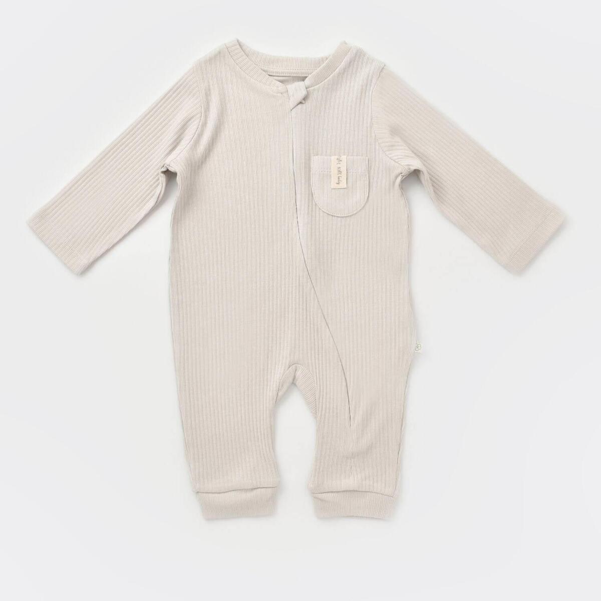 Bibaby Organik Tulum Patiksiz Soft Modal Gri