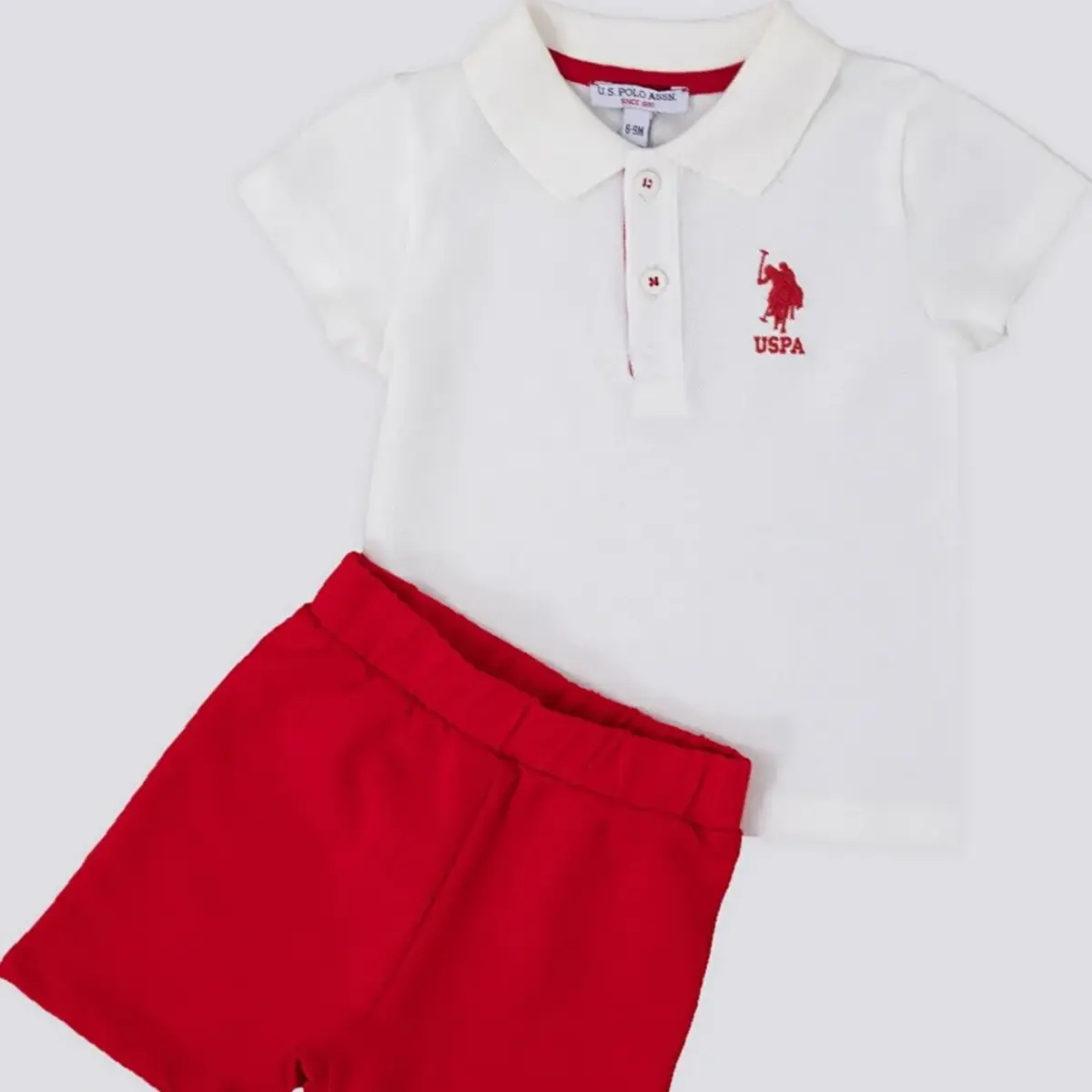 U.S. Polo 2li Takım T-Shirt Krem