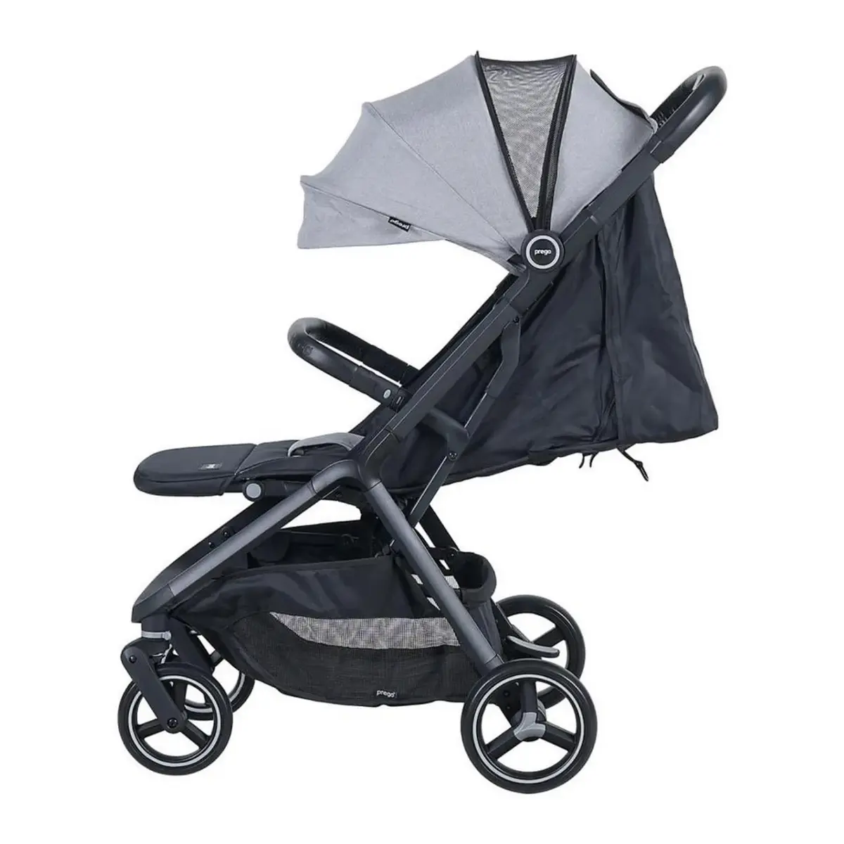 Prego 2026 Smart Fold Bebek Arabası Gri