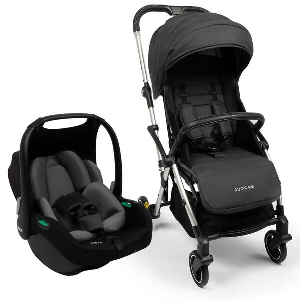 Kanz Marcus Travel Sistem Bebek Arabası Raisin Black