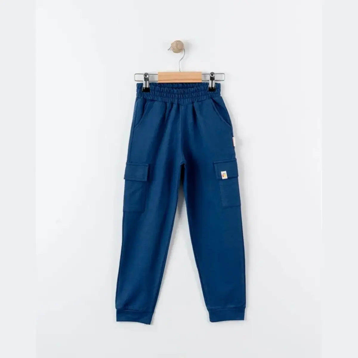 Tiffany Eşofman Altı Kargo Cepli Oversize Theme Lacivert Tiffany Eşofman Altı Kargo Cepli Oversize Theme Lacivert