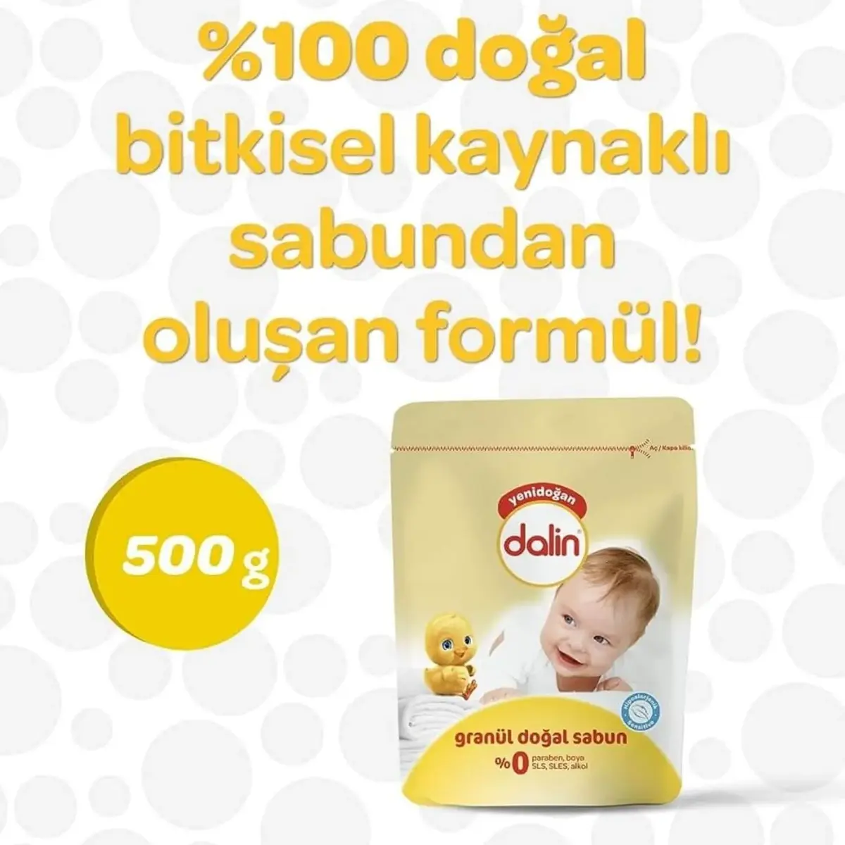 Dalin Granül Sabun Lavanta Kokulu 500 gr