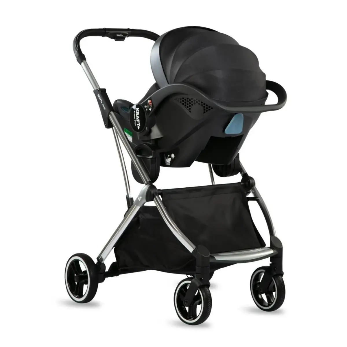 Kraft Kenya Travel Sistem Bebek Arabası Blue Black