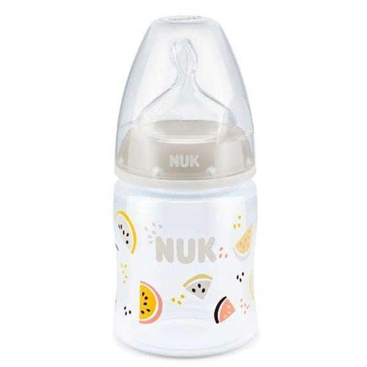 Nuk FC Plus Silikon Emzikli PP Biberon 150 ml Beyaz