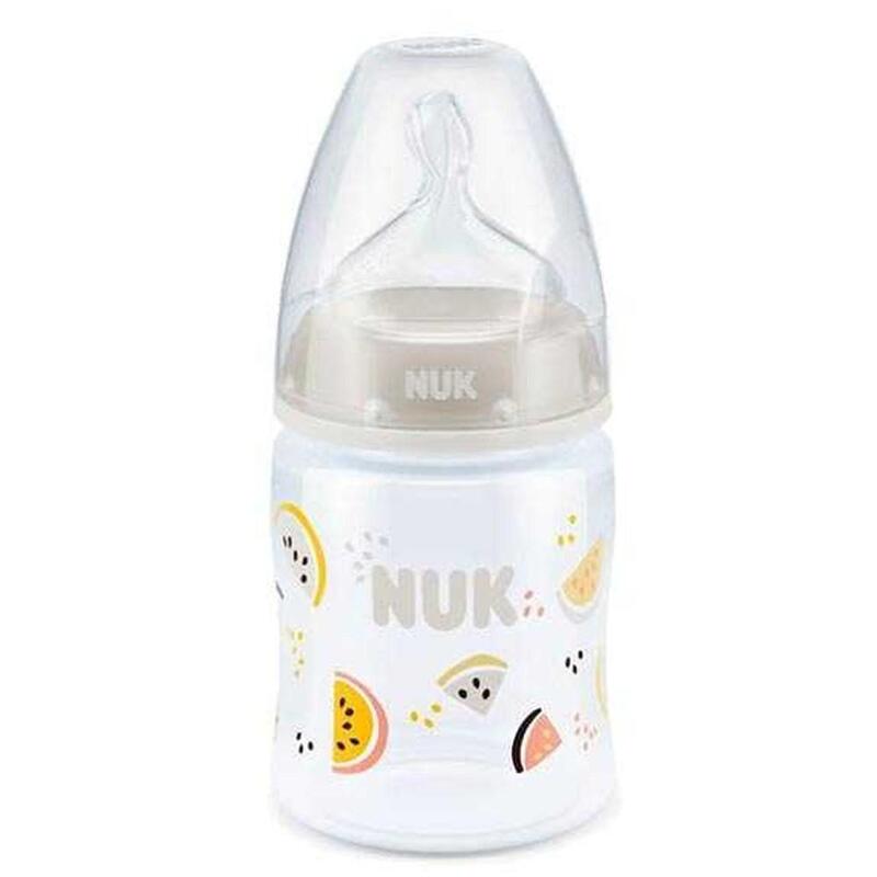 Nuk FC Plus Silikon Emzikli PP Biberon 150 ml Beyaz