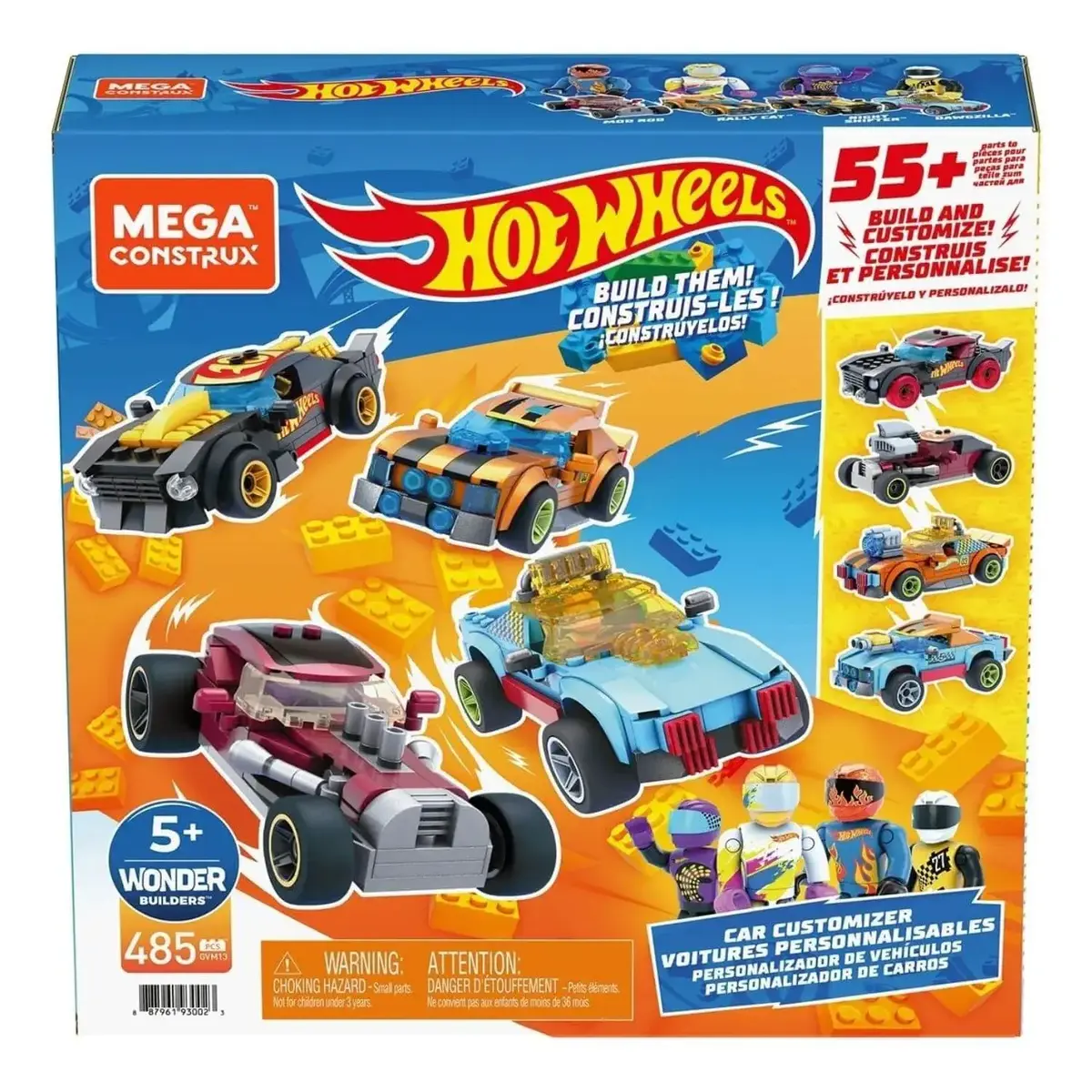 Hot Wheels Aksesuarlı Dörtlü Araç Set