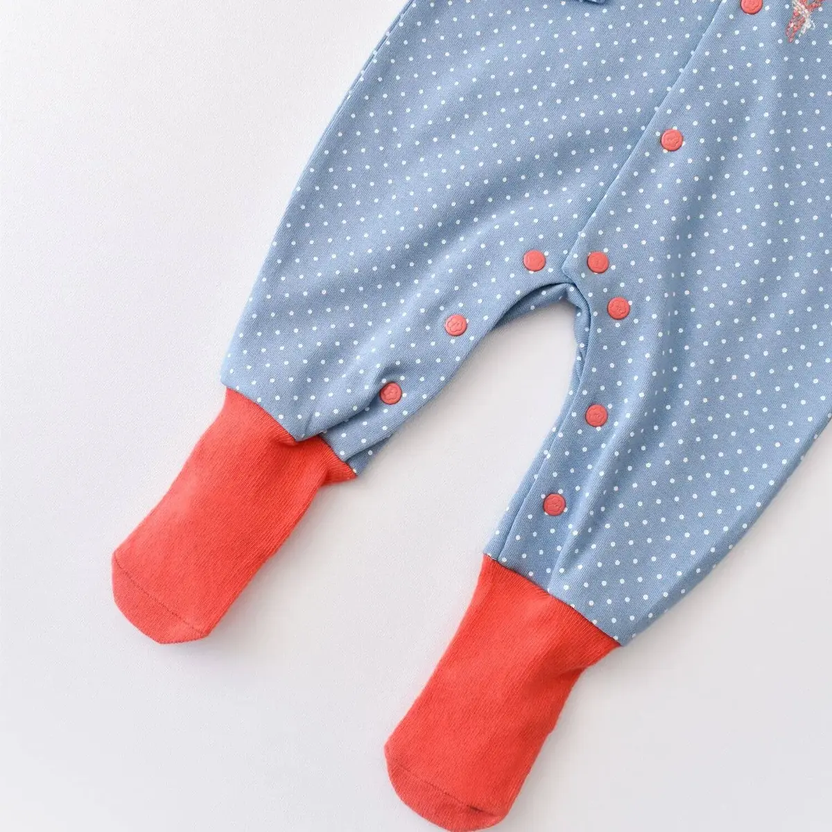 Bibaby Organik Tulum Wild Flowers Spring Blue